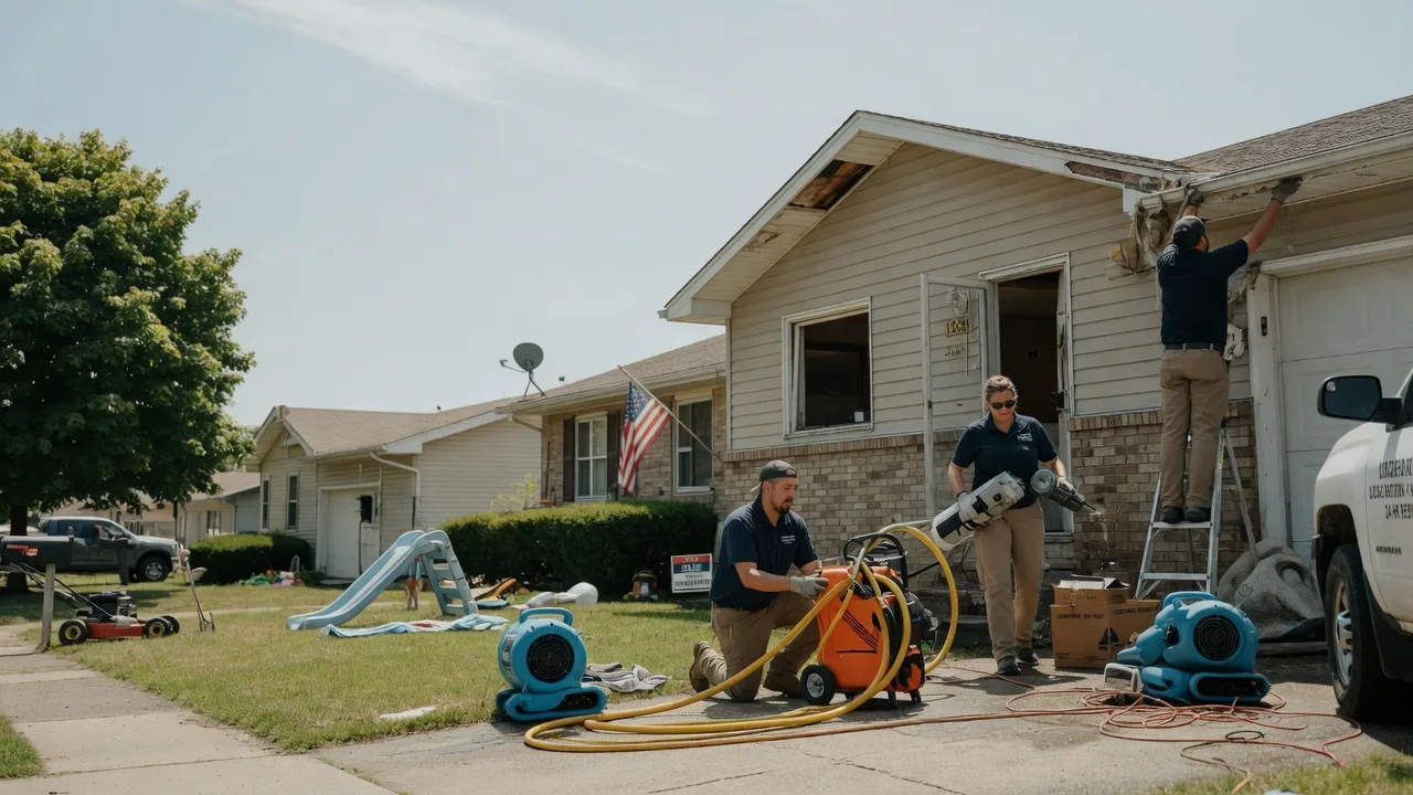 Water Damage Restoration in Levant, ME near me
